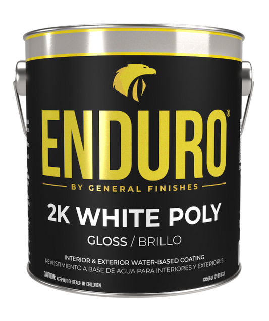 Enduro 2K White Poly 1 Gallon GLOSS