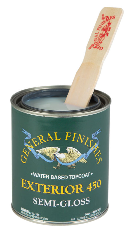 SEMI-GLOSS General Finishes Exterior 450 Topcoat 5 GALLONS