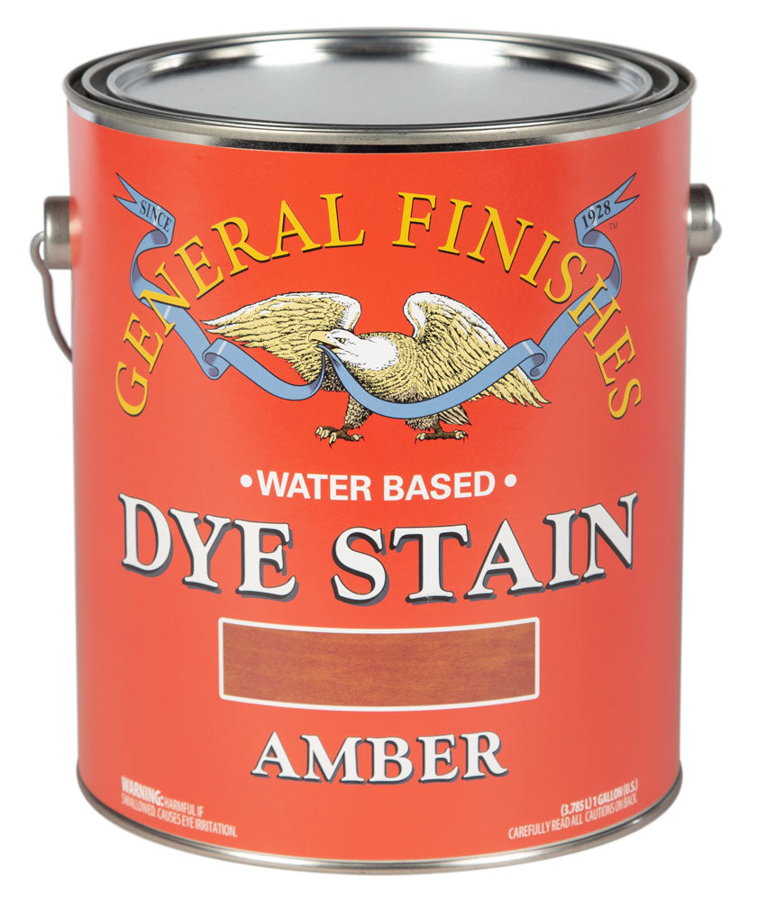 AMBER General Finishes Dye Stain GALLON