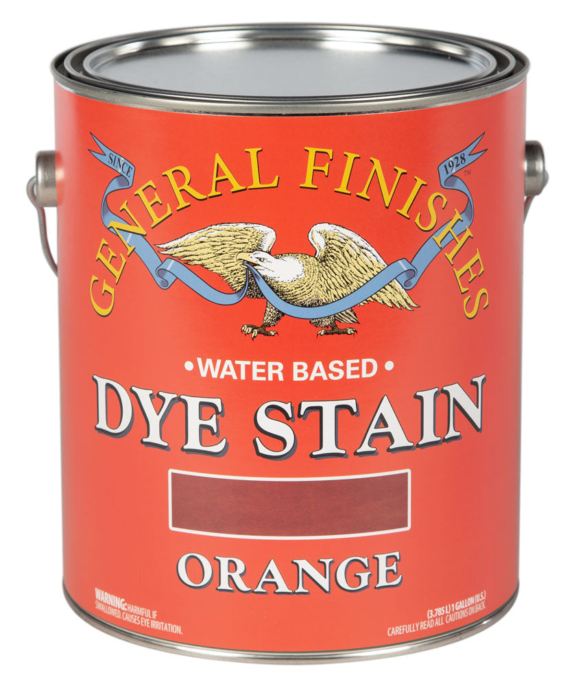 ORANGE General Finishes Dye Stain GALLON