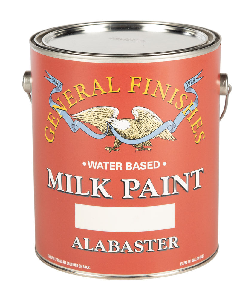 ALABASTER General Finishes Milk Paint GALLON – Carolina Pine LLC