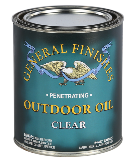 CLEAR General Finishes Outdoor Oil GALLON
