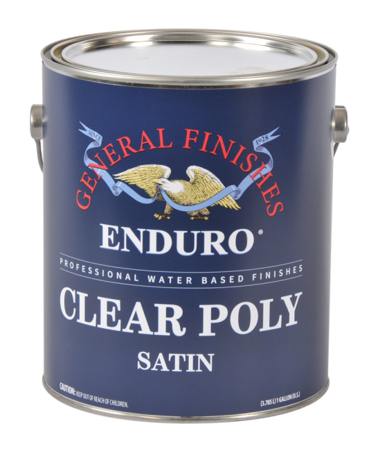 SATIN General Finishes Enduro Clear Poly GALLON