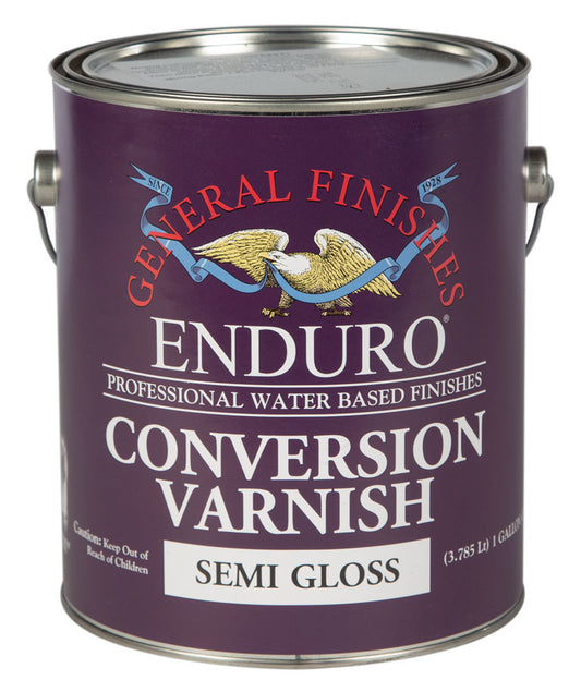 Enduro Conversion Varnish w/catalyst 1 Gallon SEMI-GLOSS