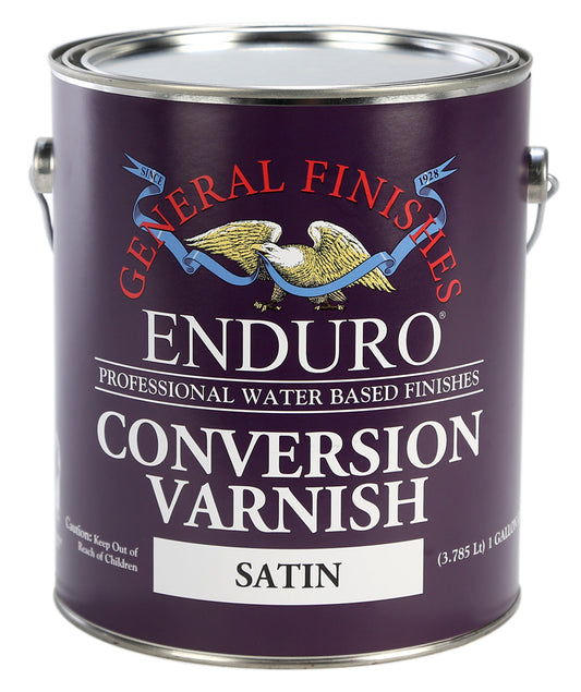 Enduro Conversion Varnish w/catalyst 1 Gallon SATIN