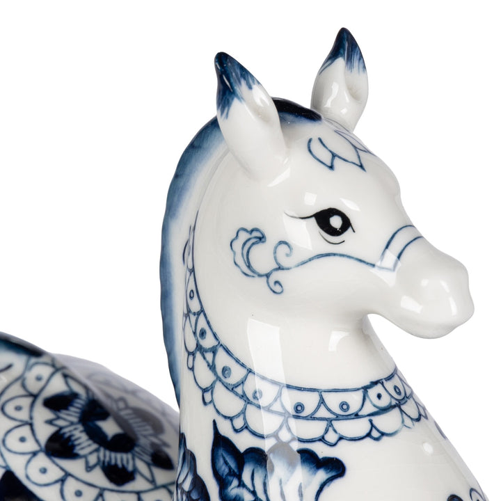 Porcelain horse statues, view 14