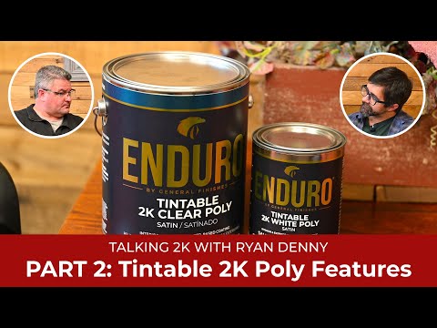 Enduro 2K White Poly 1 Gallon GLOSS