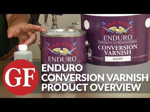 Enduro Conversion Varnish w/catalyst 5 Gallons SATIN