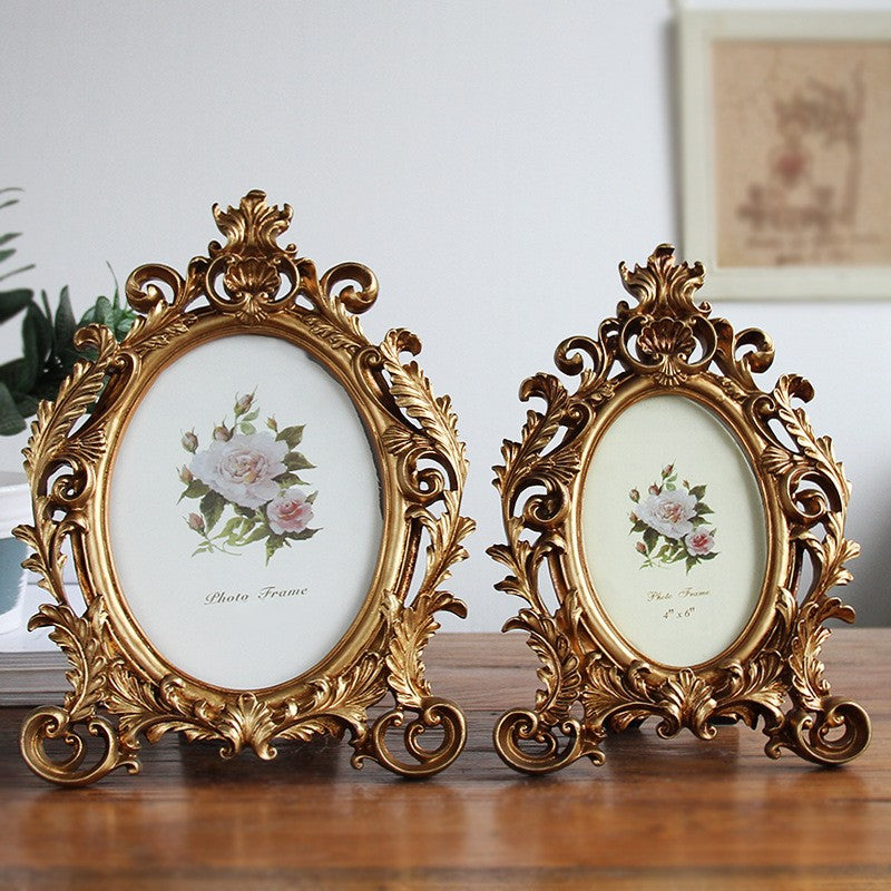 Baroque Crown Oval Photo Frame by Vagabond Vintage