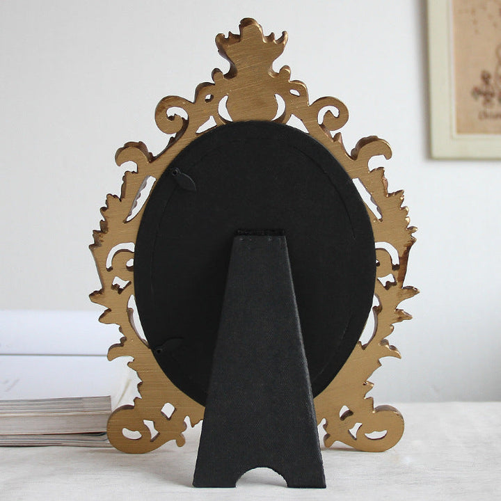 Baroque Crown Oval Photo Frame by Vagabond Vintage