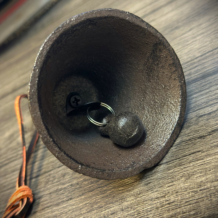 Cast Iron Hand Bell by Vagabond Vintage
