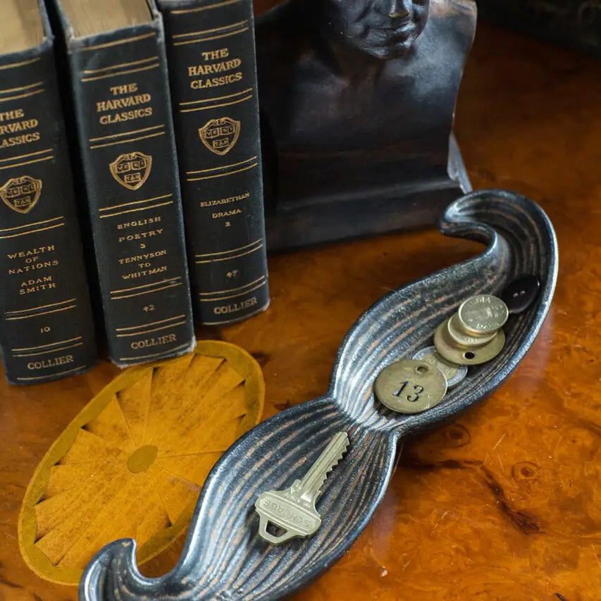 Cast Iron Mustache Tray