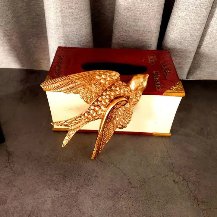 Gold Flying Bird Wall Décor — view 1