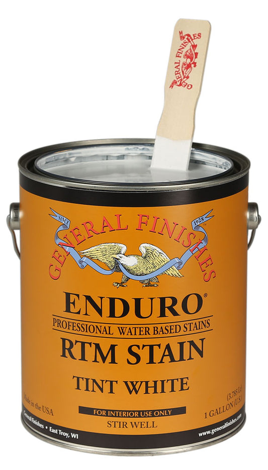 Enduro Ready To Match Stain Tint Base White (water based) GALLON