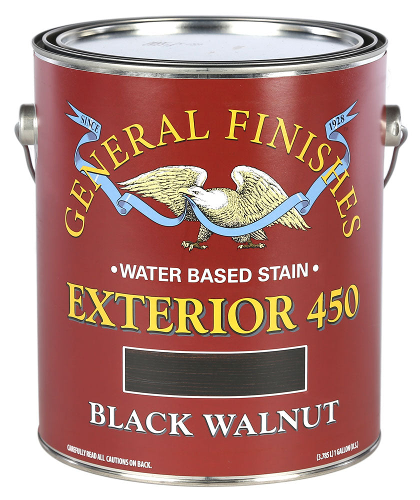 General Finishes Exterior 450 Stain Black Walnut