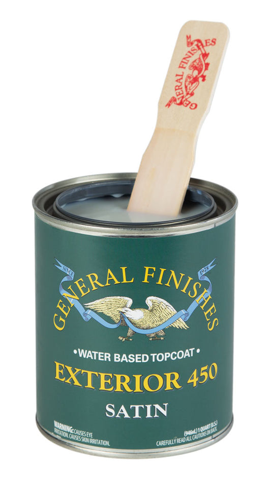 SATIN General Finishes Exterior 450 Topcoat GALLON