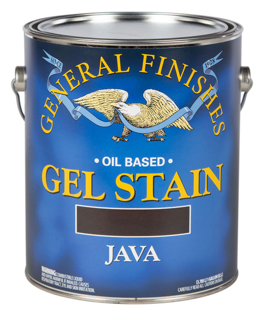JAVA General Finishes Gel Wood Stain GALLON (oil based)