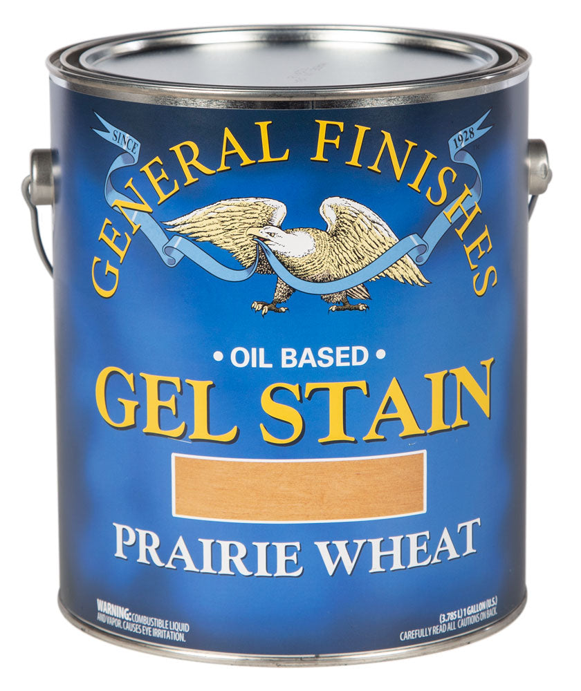 PRAIRIE WHEAT General Finishes Gel Wood Stain GALLON (oil based)