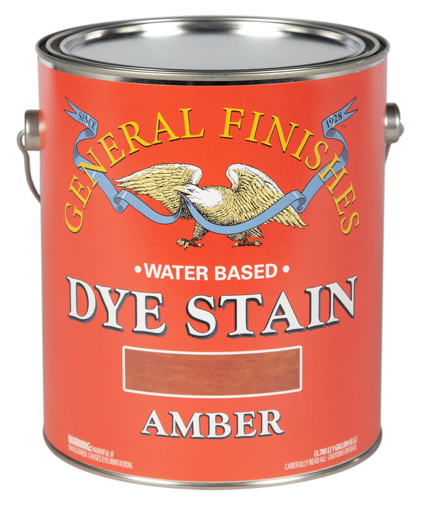 AMBER General Finishes Dye Stain GALLON