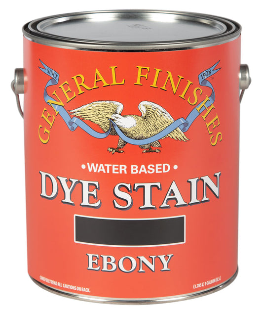 EBONY General Finishes Dye Stain GALLON