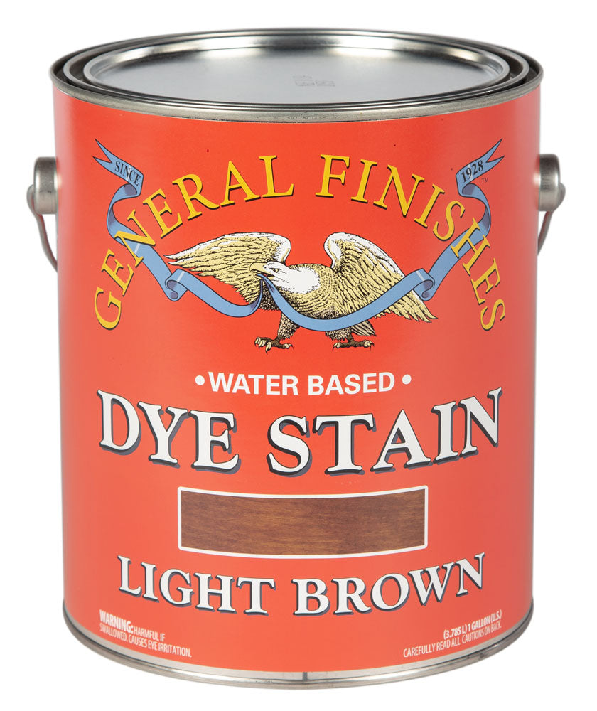 General Finishes Dye Stain Light Brown