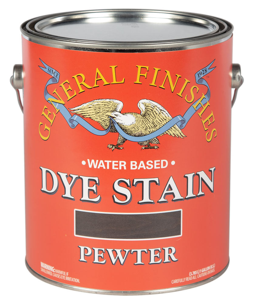 PEWTER General Finishes Dye Stain GALLON