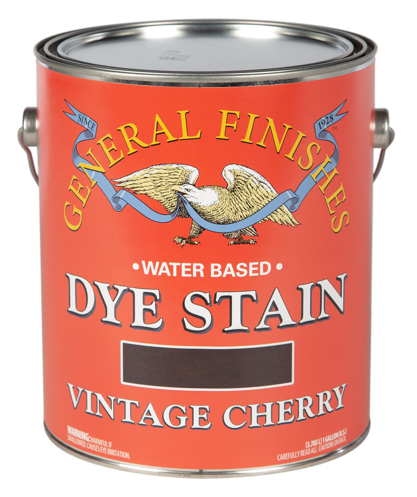 VINTAGE CHERRY General Finishes Dye Stain GALLON