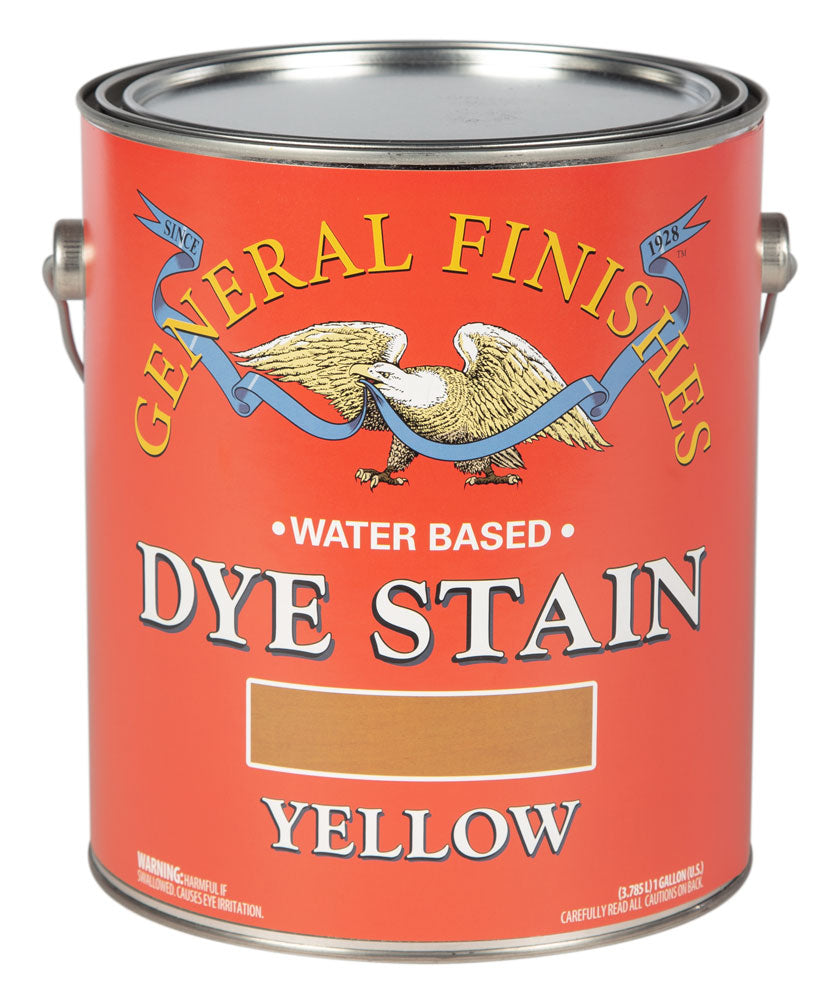 YELLOW General Finishes Dye Stain GALLON