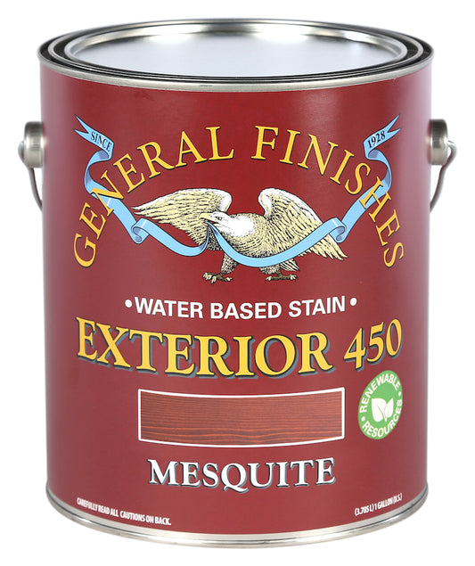 MESQUITE General Finishes Exterior 450 Wood Stain GALLON (water based)