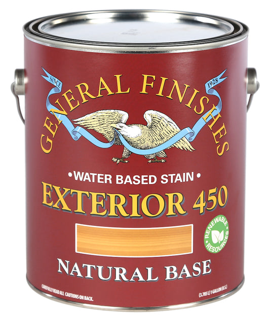 NATURAL BASE General Finishes Exterior 450 Wood Stain GALLON (water based)