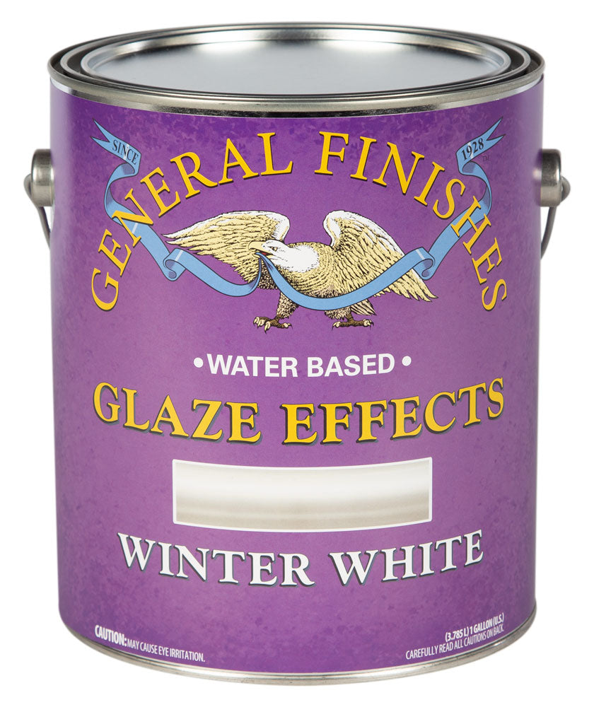 WINTER WHITE General Finishes Glaze Effects GALLON
