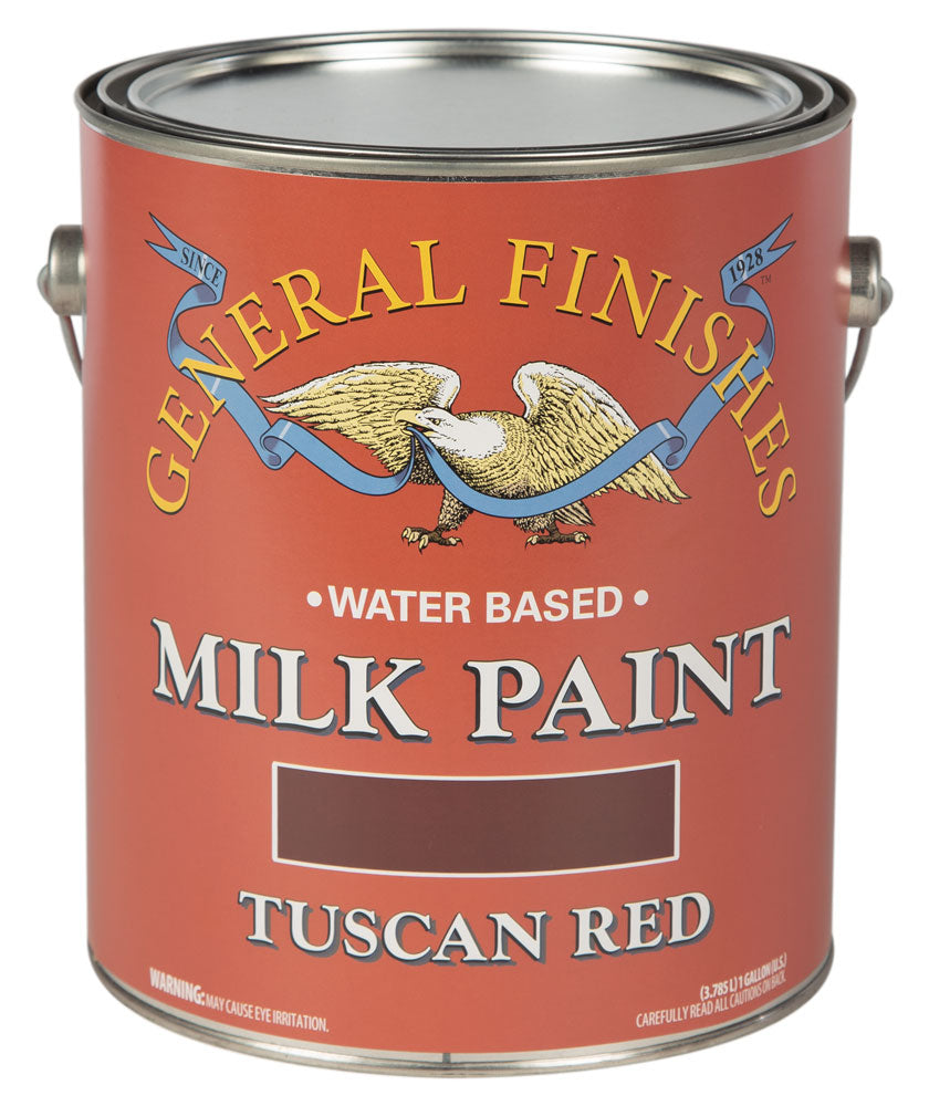 General Finishes Milk Paint Tuscan Red