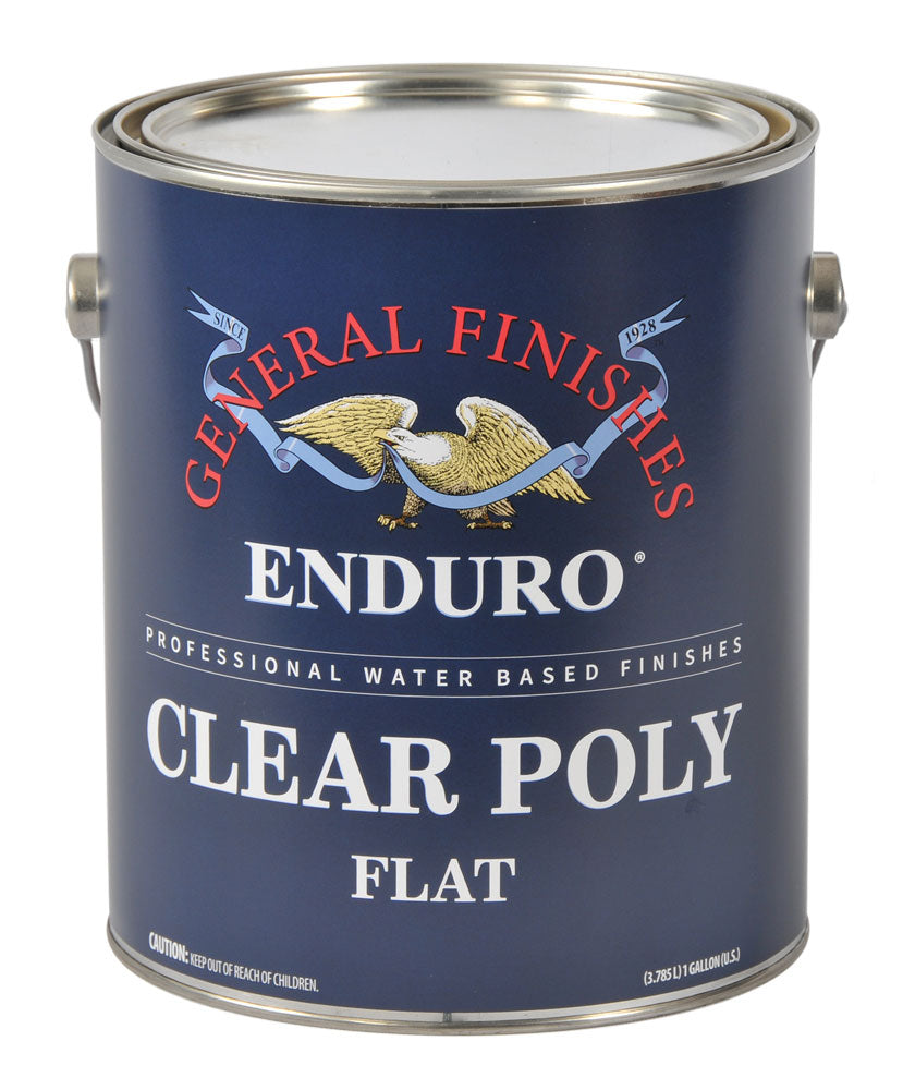 FLAT General Finishes Enduro Clear Poly 5 GALLONS