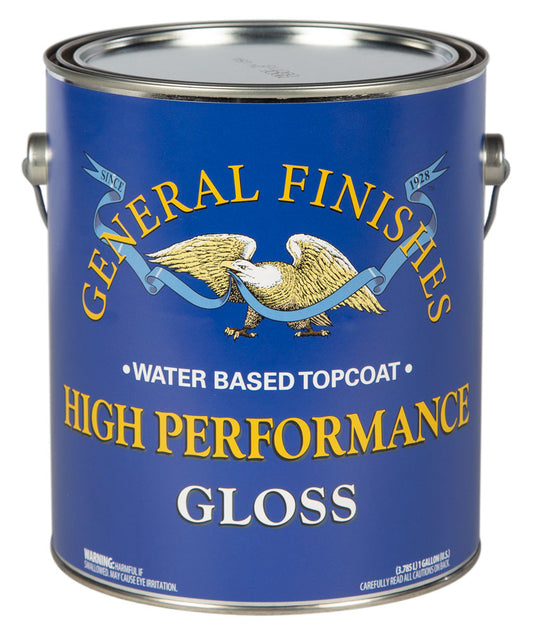 High Performance Water-Based Topcoat Gloss GALLON
