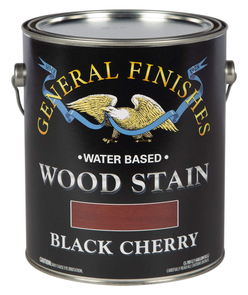 BLACK CHERRY General Finishes Wood Stain GALLON (water based)