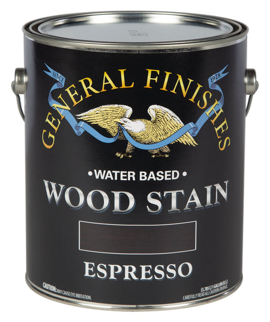 ESPRESSO General Finishes Wood Stain GALLON (water based)