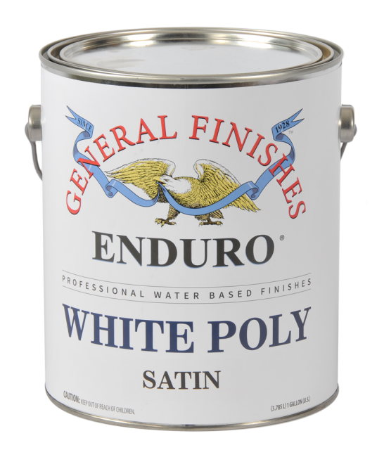 General Finishes Enduro White Poly Flat