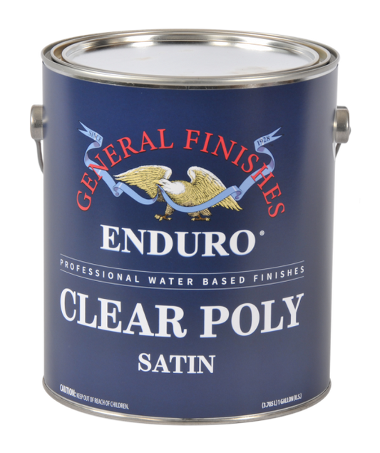 SATIN General Finishes Enduro Clear Poly GALLON